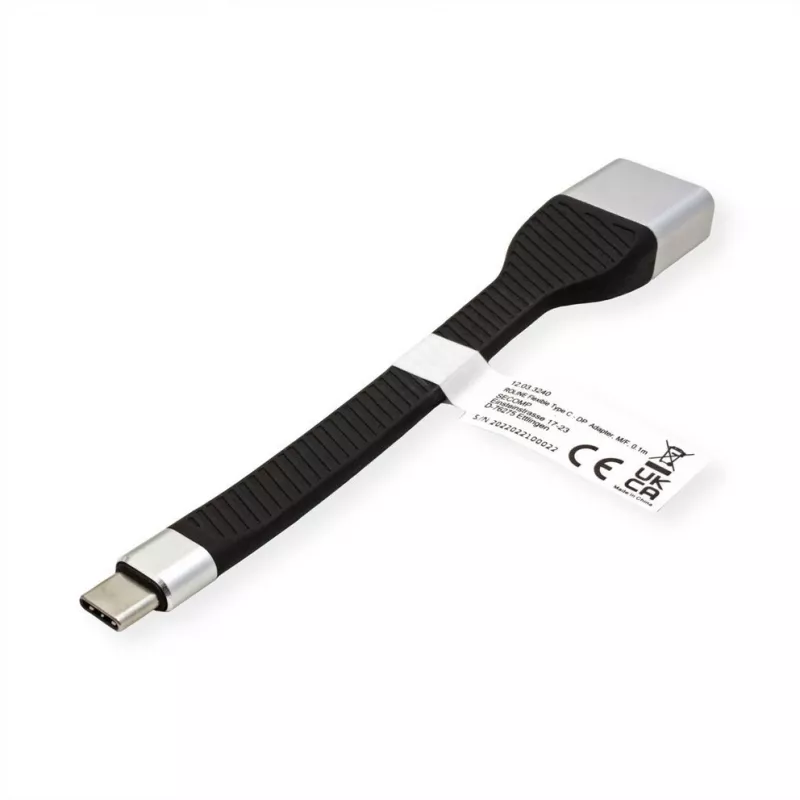 ROTRONIC-SECOMP Roline - adapterikaapeli - USB-C (uros) - DisplayPort (naaras)