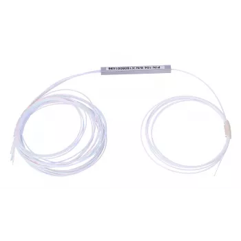 Kaapelijakaja Extralink Splitter 1:4 PLC 900µm 1,5 m — valkoinen, lasikuitu/teräs, ilman liittimiä