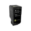 Lexmark 74C2SY0 - värikasetti keltainen - malleihin CS720de, CS720dte, CS725de, CS725dte, CX725de, CX725dhe, CX725dthe