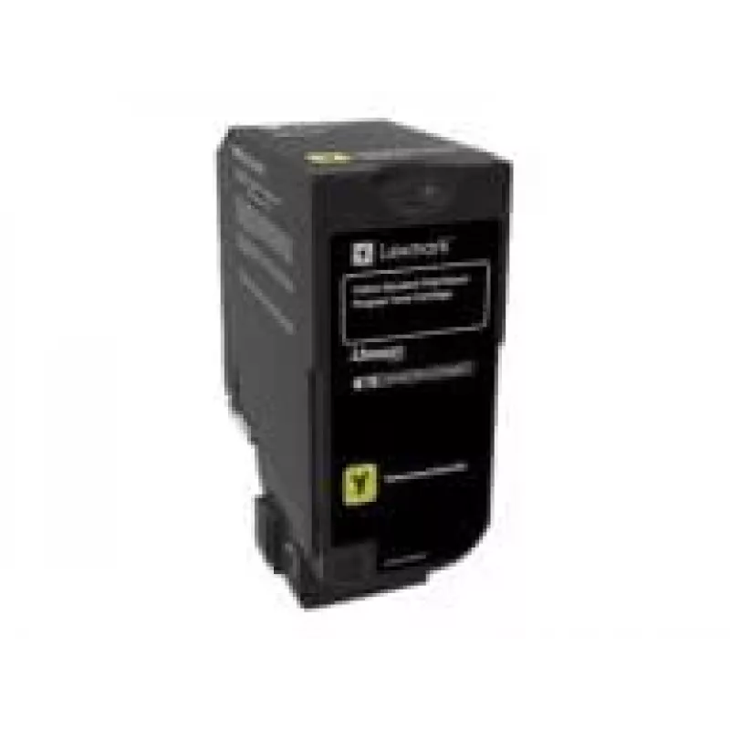 Lexmark 74C2SY0 - värikasetti keltainen - malleihin CS720de, CS720dte, CS725de, CS725dte, CX725de, CX725dhe, CX725dthe