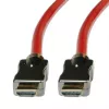 Roline - HDMI-kaapeli Ethernetillä - HDMI uros - HDMI uros - 1 m - kaksoiseristys
