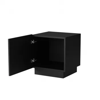 Yöpöytäsarja Cama yöpöytä LIVERTI 45x42x47 cm, musta, MDF/lastulevy, 16 mm kehys