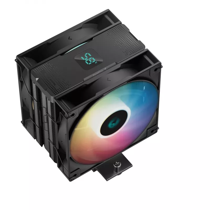 DeepCool AG400 Digital Plus prosessorin ilmajäähdytin 12 cm musta 1 kpl