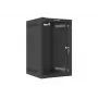 Seinäasennuskaappi LANBERG WF10-2309-10B 9U, 469×280×310 mm, 10 tuuman syvyys, musta, IP20