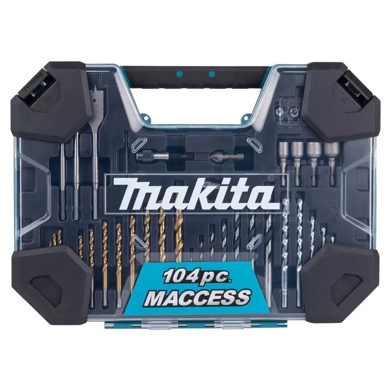 Pora- ja ruuvauskärkisarja Makita 104
