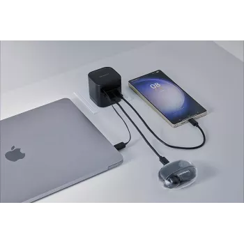 Virtalähde 1XUSB-A/1XUSB-C/SCHWARZ 7806522 Intenso