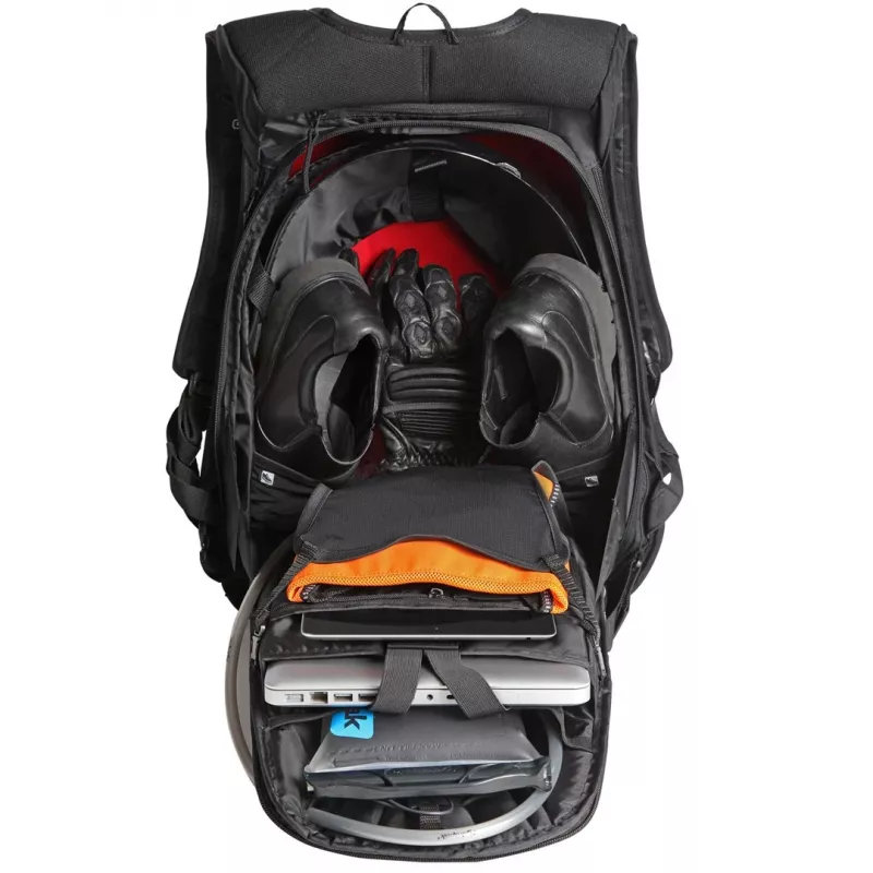 OGIO MOOTTORIPYÖRÄN REPPU NO DRAG MACH 5 MUSTA P/N: 123006_36
