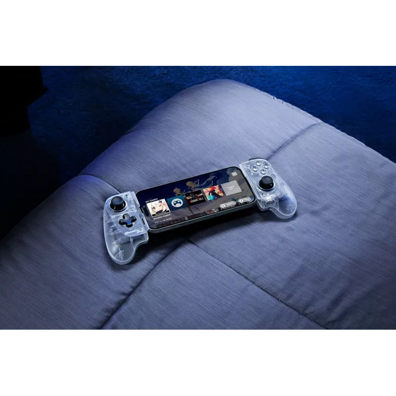 Razer Kishi V3 - Phantom White Ed. USB-peliohjain analoginen Android, iOS