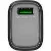 USB-A QC-pikalaturi (18 W) (musta)