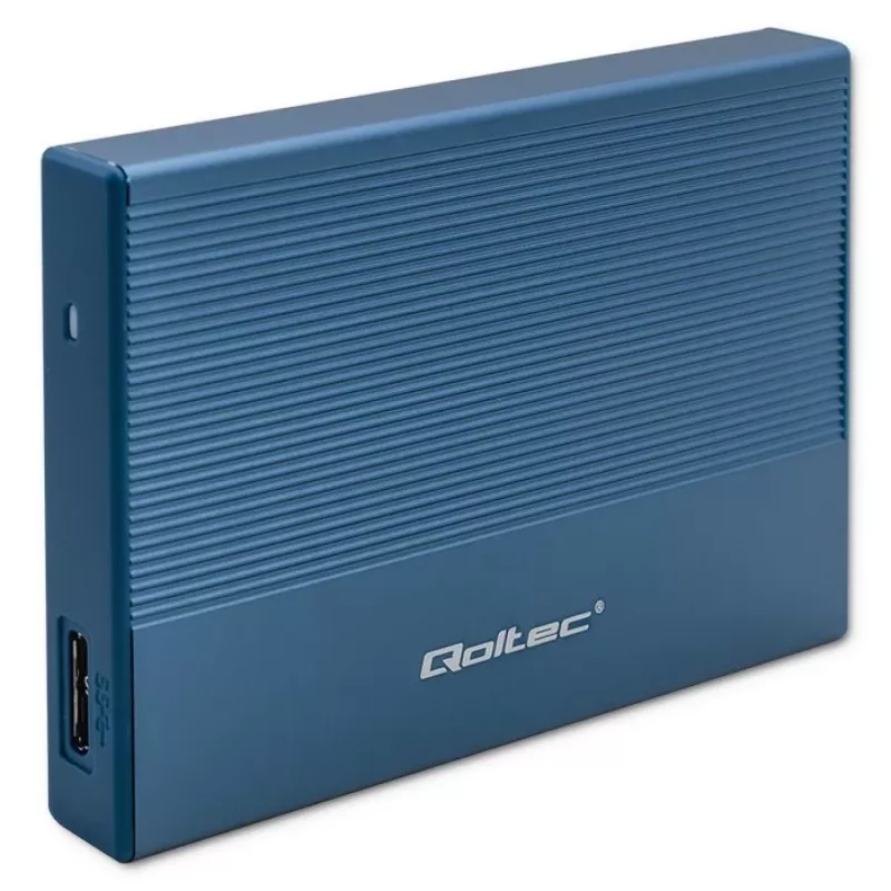 Ulkoinen 2,5 tuuman SSD/HDD-kotelo QOLTEC 52276 USB 3.0 SATA jopa 2 TB