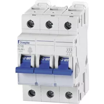 Kompaktikatkaisija DLS 6I C16-3 10 kA (09916293)