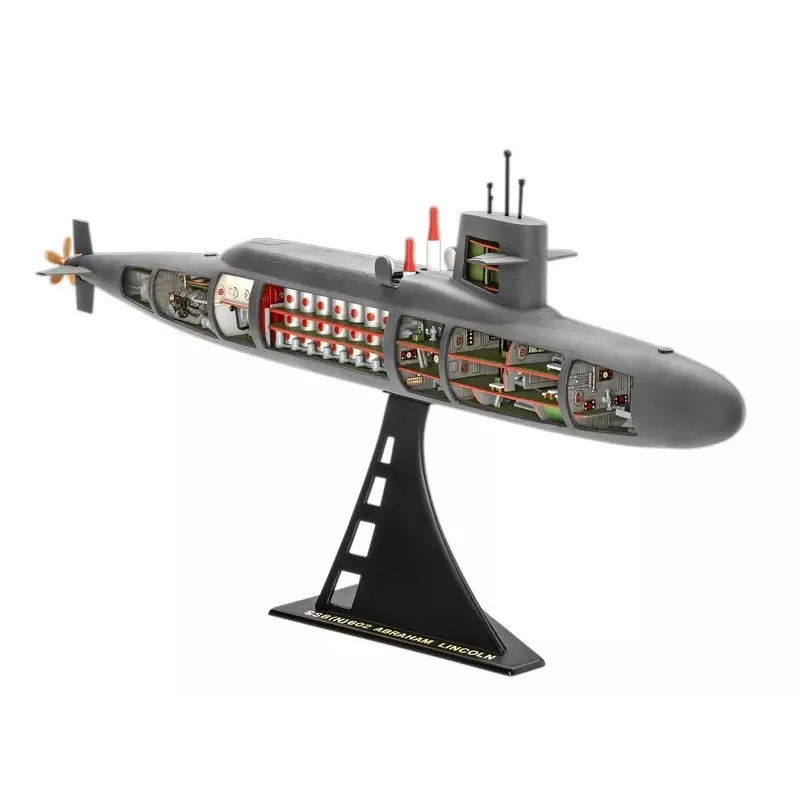 Muovimallilaiva REVELL S.S.B. Abraham Lincoln 1/253 mittakaava rakennussarja
