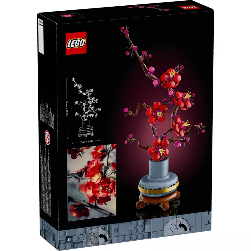 LEGO Icons luumunkukkien koristesetti 10369, monivärinen