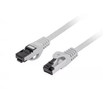 Verkkokaapeli LANBERG PCF8-10CU-0150-S Cat8.1 S/FTP (S-STP) RJ-45–RJ-45 harmaa 1,5 m