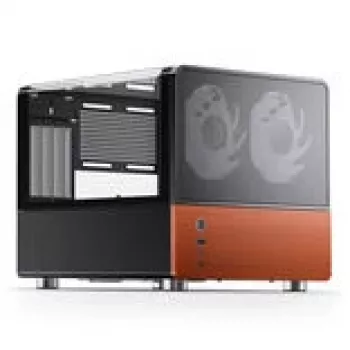 Jonsbo V12 kpl -kotelo, Mini-Tower, Micro-ATX - musta (V12 Schwarz)