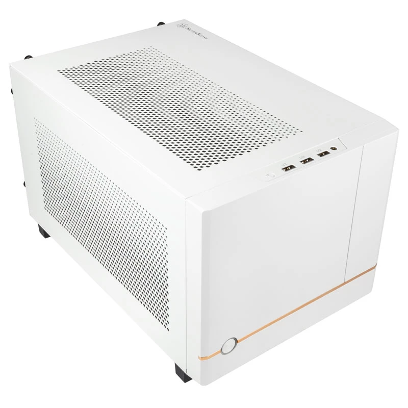 SilverStone SST-SG14W Sugo 14 Mini-ITX-kotelo - valkoinen
