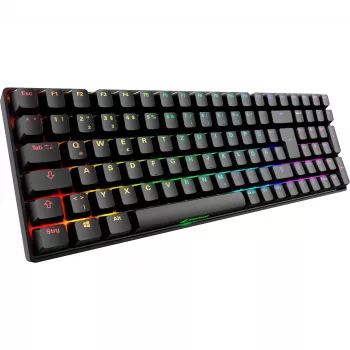 Sharkoon Skiller SGK50 S2 musta DE-asettelu Gateron Yellow näppäimistö