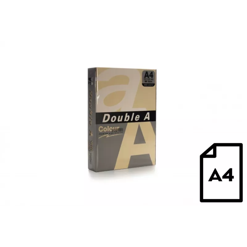 Värillinen paperi Double A, 80g, A4, 500 arkkia, Old Rose