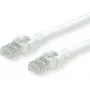 ROLINE - patchkaapeli - RJ-45 (M) RJ-45 (M) - 30 cm - SFTP - CAT 6a - valkoinen (21.15.2976)