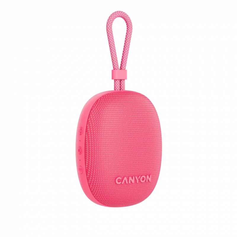 Canyon OnMove 12 - kannettava Bluetooth v5.3 -kaiutin - 5W - TWS - IPX7 - 12 tuntia - USB-C-lataus