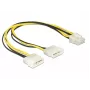 Sisäinen virtakaapeli DeLOCK 85453 0,3m 8-pin EPS12V uros
