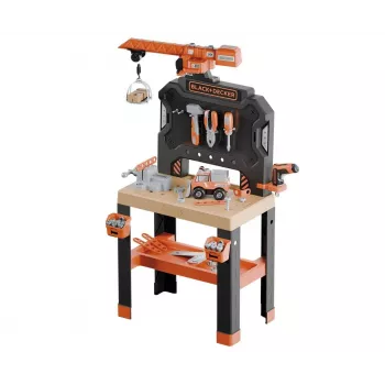 Lasten työpajalelu SMOBY Bricolo Builder 7600360741 – rakennustyökalusetti roolileikkeihin