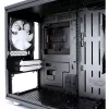 Fractal Design Define Nano S - Window - Tower - ITX - ilman virtalähdettä (ATX) - musta - USB/audio (FD-CA-DEF-NANO-S-BKW)
