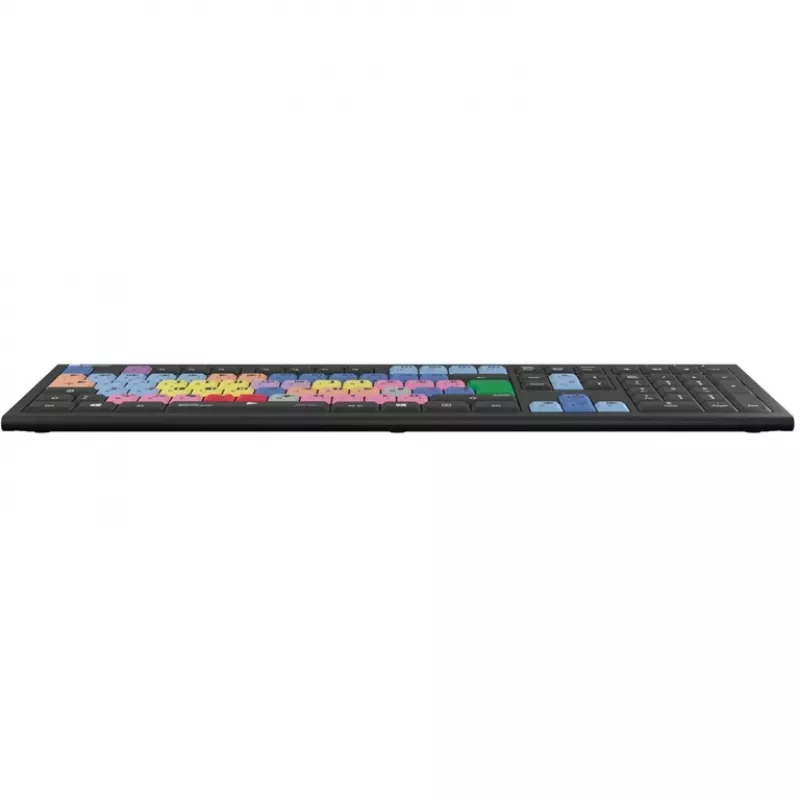 Logickeyboard LKB-MCOM4-A2PC-FR näppäimistö USB AZERTY ranska musta (LKB-MCOM4-A2PC-FR)