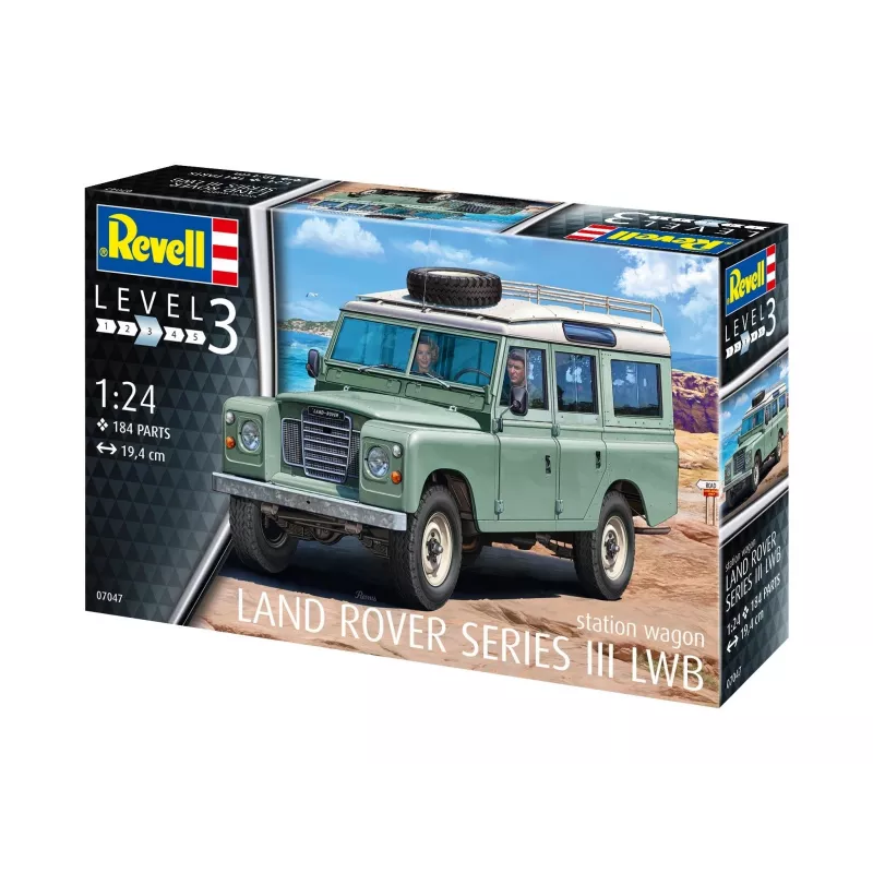 Muovimalli Land Rover Series III