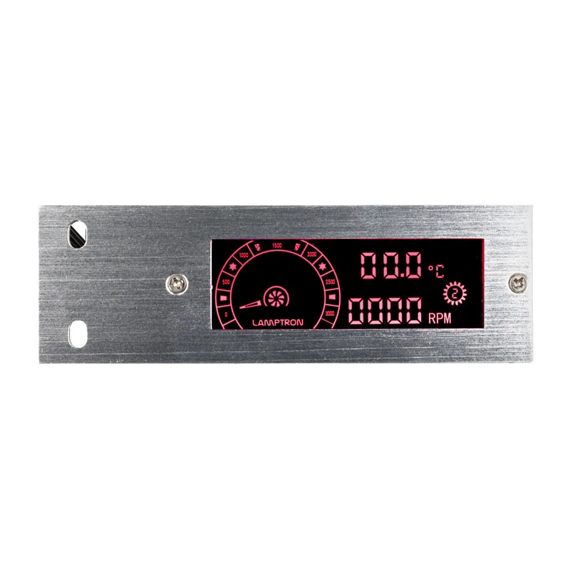 Lamptron TC20 PCI RGB tuuletin- ja LED-ohjain - hopea