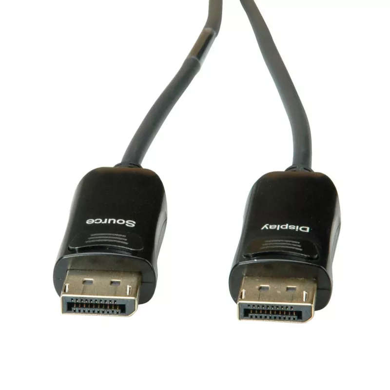 ROLINE DisplayPort v1.4 kaapeli AOC 8K60 ST/ST 20 m - kaapeli - digitaalinen/näyttö/video - 20 m (14.01.3493)