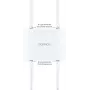 Sophos AP6 420X ulkokäyttöön tarkoitettu tukiasema, 2,4/5 GHz, 2975 Mbit/s, 2,5 GbE PoE, WPA3, ilman verkkolaitetta, valkoinen