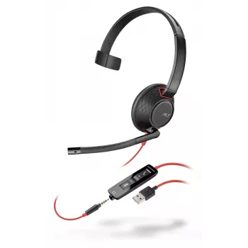 Kuulokemikrofoni Poly Blackwire 5210 yksikanavainen USB-C