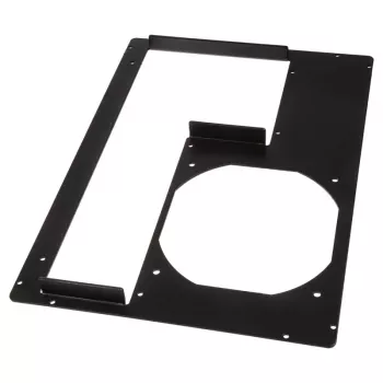 Takapaneeli Micro-ATX-tietokonekoteloihin, DimasTech S0022GB, 5 laajennuspaikkaa, grafiitinharmaa
