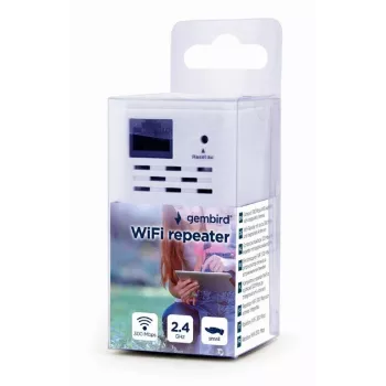Verkkotoistin Gembird WNP-RP300-03, 300 Mbit/s, 2,4 GHz, 3 dBi sisäinen antenni, 1x RJ-45