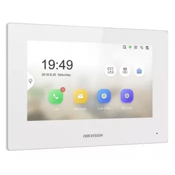 Hikvision Pro Series DS-KH6320-WTE2-W videopuhelinjärjestelmä 17,8 cm (7) valkoinen