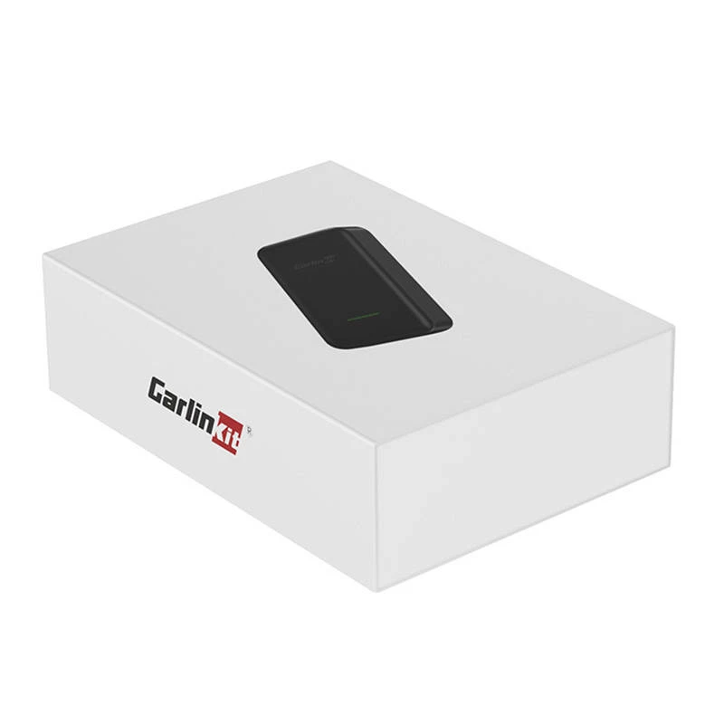 Langaton sovitin Carlinkit U2W Plus Apple CarPlaylle, musta