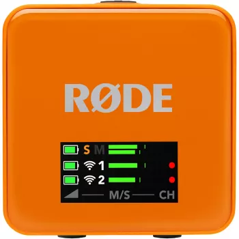 RØDE Wireless GO III Orange - langaton mikrofonijärjestelmä (oranssi)