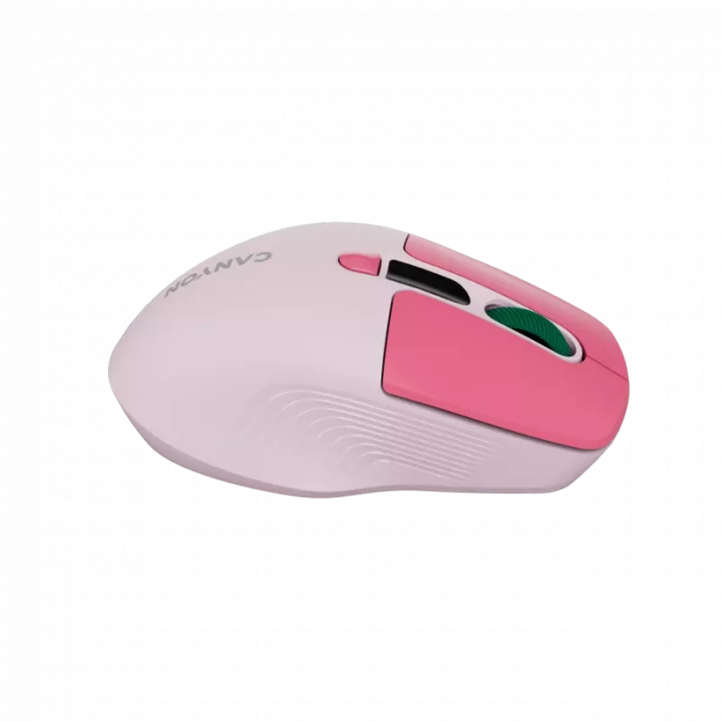 Canyon MW-26 - 2in1 langaton optinen hiiri Bluetooth / 2,4 GHz - hiljainen - pinkki