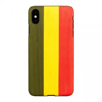 Älypuhelinkotelo man and wood iPhone XS Max – malli Reggae, musta