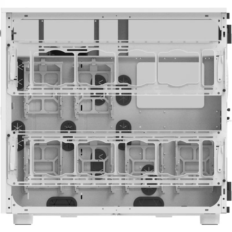 Thermaltake AX700 Grand Tour E-ATX-kotelo lasisivupaneelilla (valkoinen)