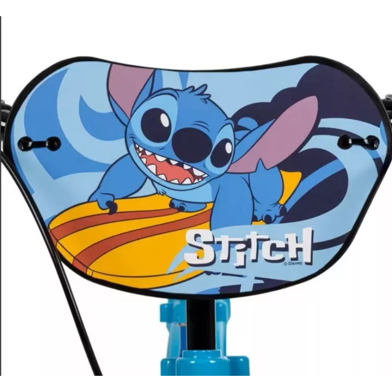 Lasten polkupyörä HUFFY Disney Stitch 16 inch apupyörillä, jalkajarru