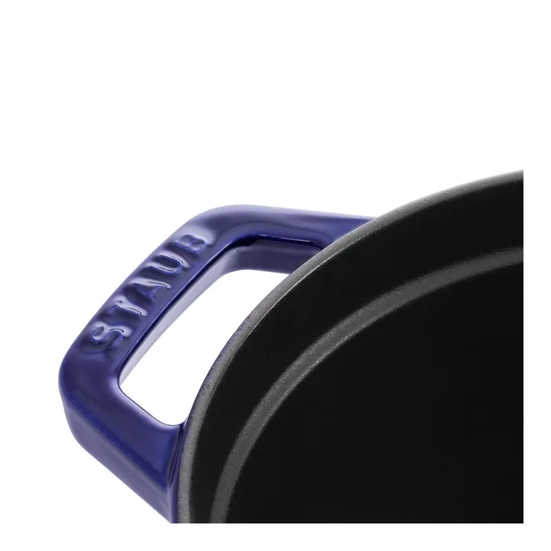 Valurautainen pata Staub 4,25 L, 29 cm, sininen