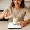 Keittiövaaka Beper P102BIL004 - digitaalinen, 5 kg, 1 g, valkoinen marmori