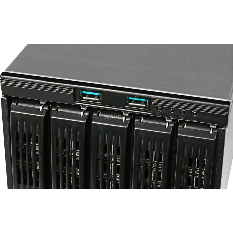 Chenbro SK33502 5-paikkainen 3,5 tuuman hot-swap SAS/SATA -asemakehikko, musta