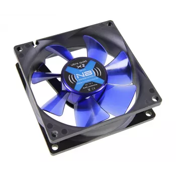 Tuuletin Noiseblocker BlackSilentFan X2 8 cm 1800 kierr./min 45 m³/h musta