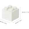 BROTDOSE Lego Mini valkoinen 40111735 (40111735)