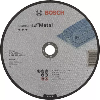 Bosch A 30 S BF katkaisulaikka tasainen valurauta rauta ei-rautametalli teräs