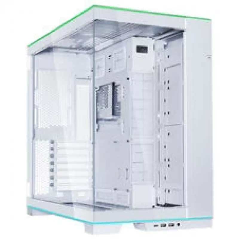 Lian Li O11 Dynamic EVO RGB -PC-kotelopaketti + HydroShift II LCD-S 360TL AiO - valkoinen