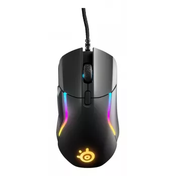 Pelihiiri STEELSERIES Rival 5 — oikeakätinen, TrueMove Air -sensori, 18.000 DPI, 9 ohjelmoitavaa painiketta, USB Type-A, IP54